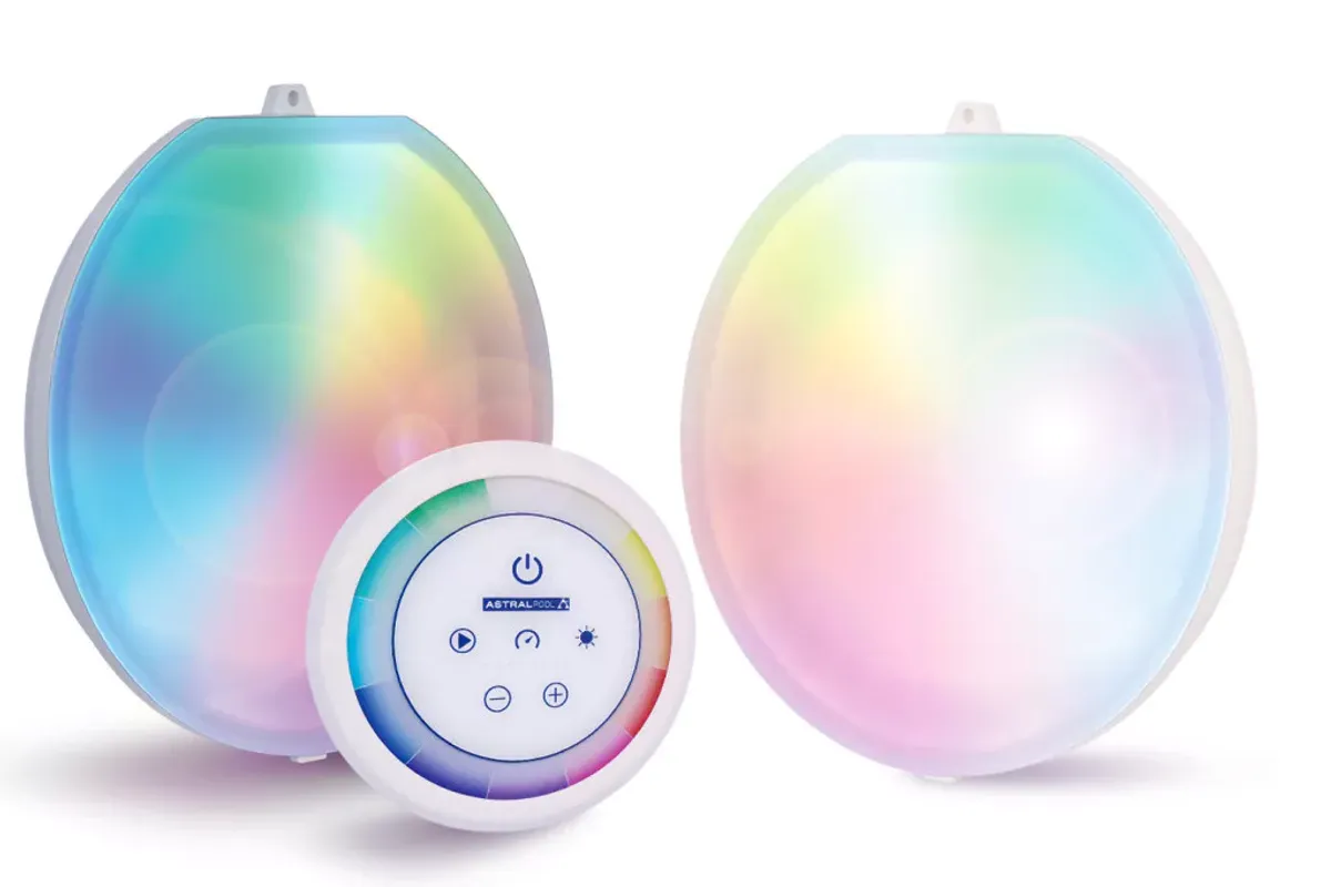 LumiPlus Plug&Play Flexi KIT 2 stk RGB 34.5W m/Fjernkontroll