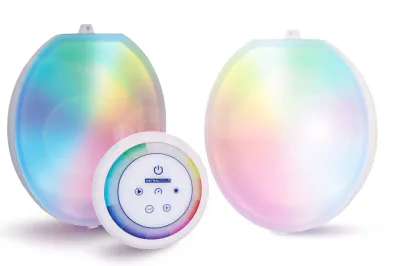 LumiPlus Plug&Play Flexi KIT 2 stk RGB 34.5W m/Fjernkontroll