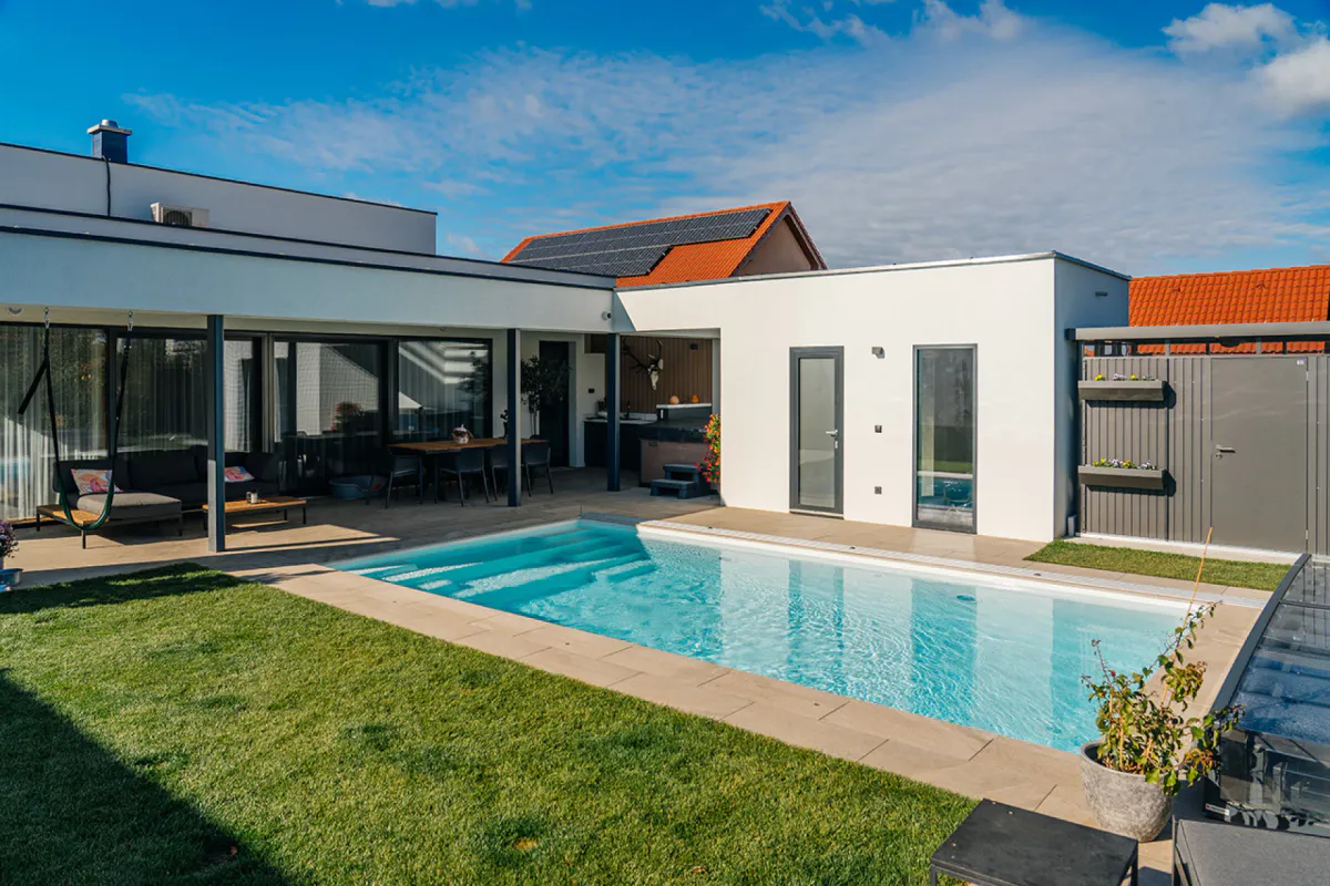 GJ Glassfiberbasseng Minerva 7.1x3.8M