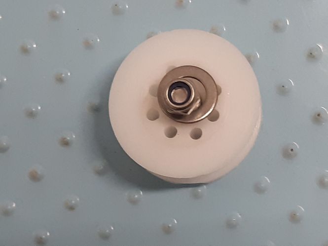 Hovedbilde Overbygg ALBIXON skinnehjul m/bolt ø43x18mm       ...