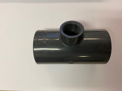 PVC T-Skjøt Red. Ø50 X ¾