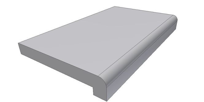 Hovedbilde Kantstein ATHEN, Rett 500x300mm                   ...