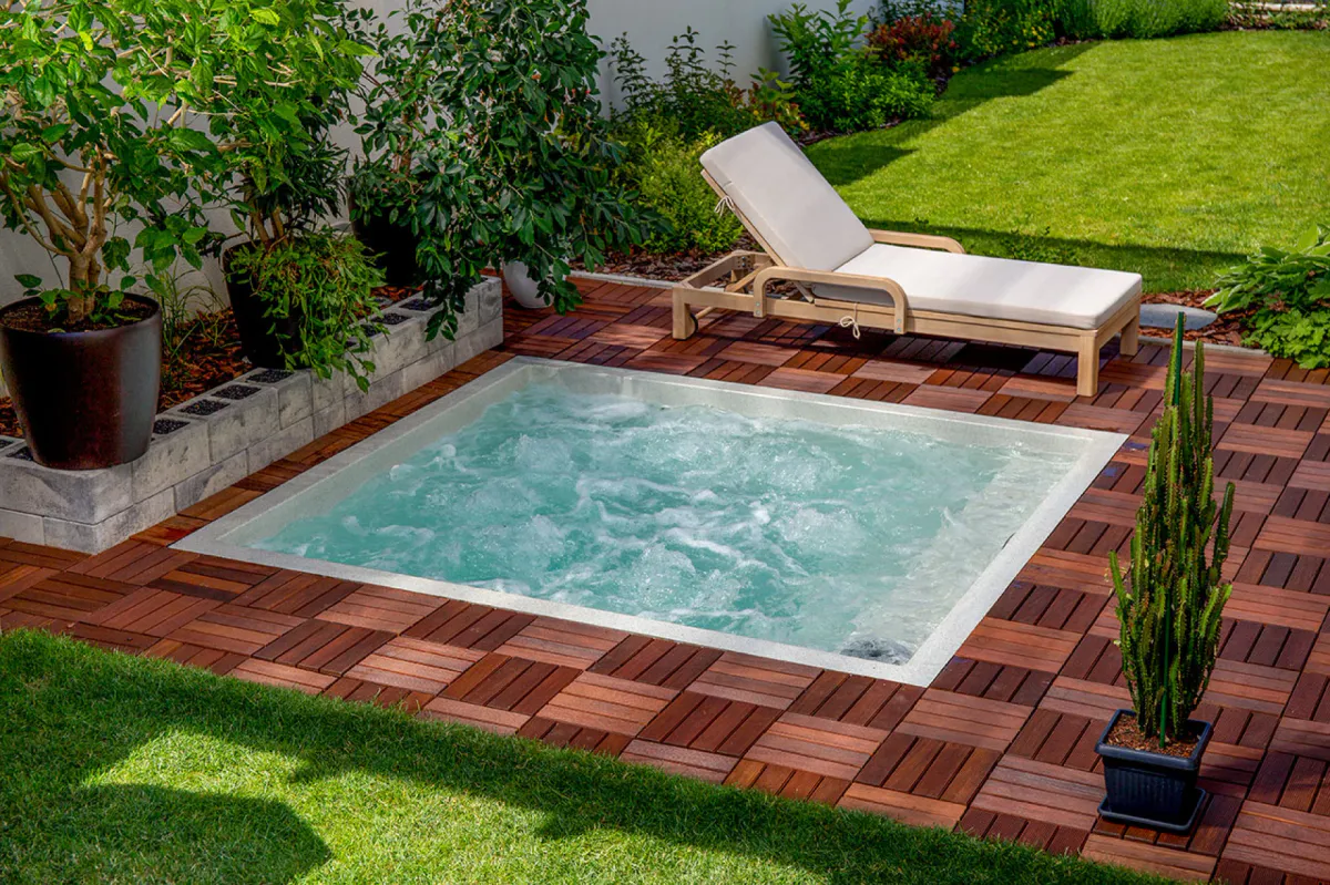 GJ Glassfiberbasseng Thalia 2.5x2.1M H=0.8M