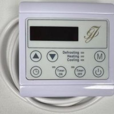 Varmepumpe G&J Display LED V/H/S-serien (vit med knappar)