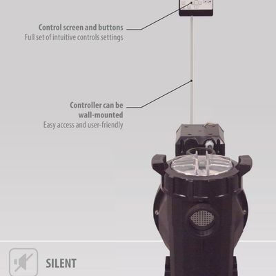 Victoria Silent Plus VS 2,0 hk, 1-fase Hastighetsregulert pumpe