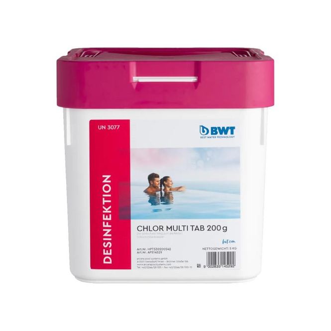 Hovedbilde Klor Longtabs Multi 200 gr 5 kg