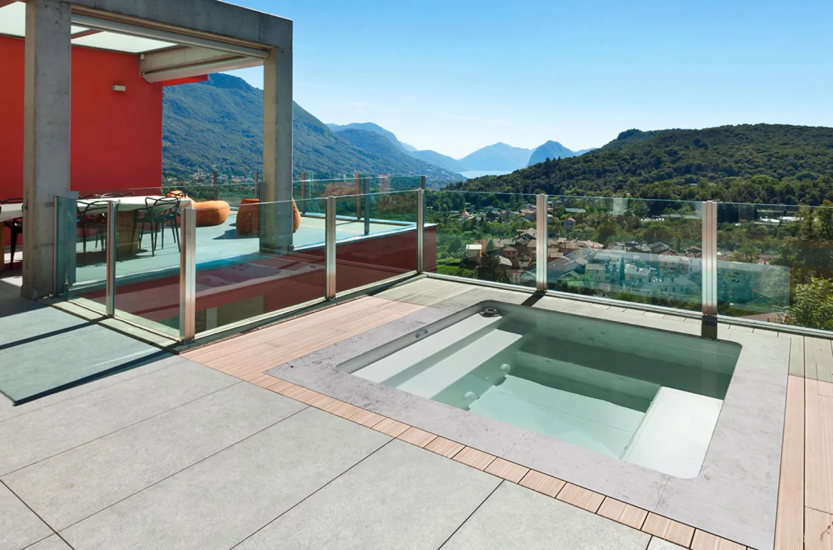 GJ Glassfiberbasseng Thalia 2.5x2.1M H=0.8M