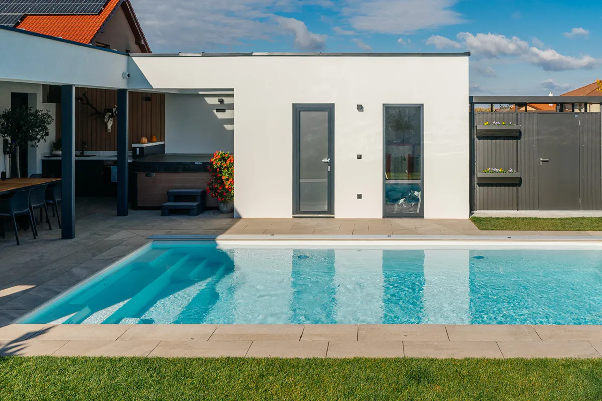 GJ Glassfiberbasseng Minerva 7.1x3.8M